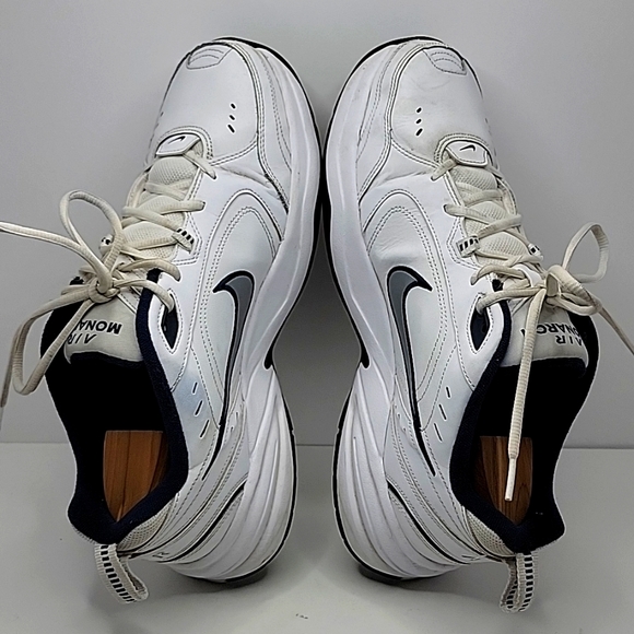 Nike | Air Monarch IV white/navy low top sneakers | MENS 11.5 - Picture 8 of 10